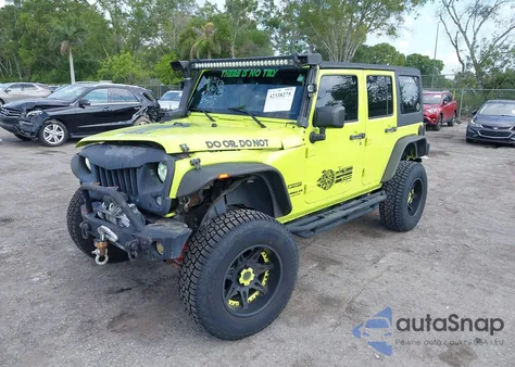 2016 Jeep Wrangler Unlimited Sport from USA, damaged, VIN 1C4BJWDG2GL324205